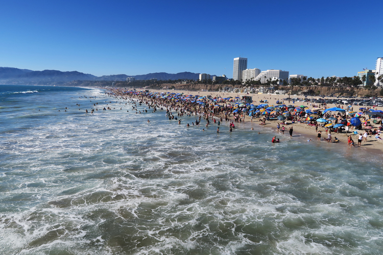 Santa Monica Beach Los Angeles