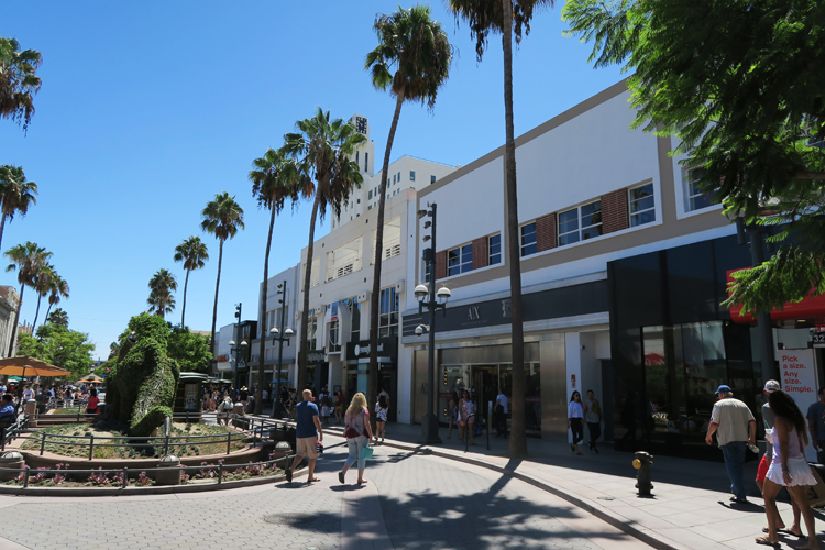 Santa Monica Beach Los Angeles Third Street Promenade