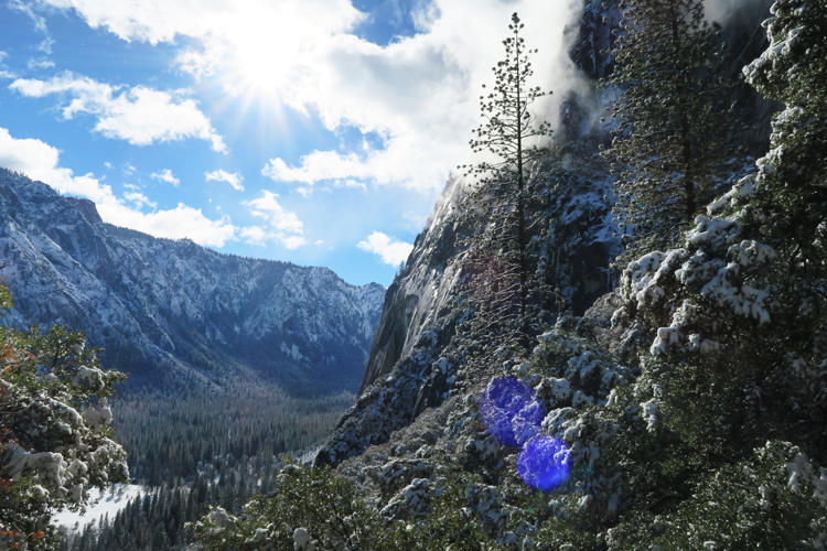 Yosemite National Park Upper Yosemite Fall Trail